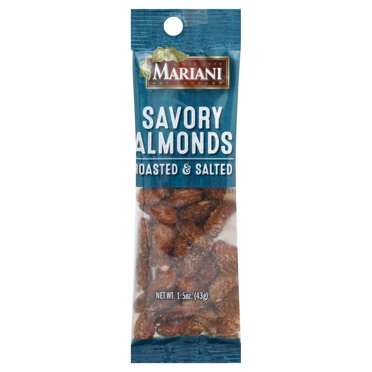 slide 11 of 11, Mariani Savory Roasted & Salted Almonds 1.5 oz, 1.5 oz
