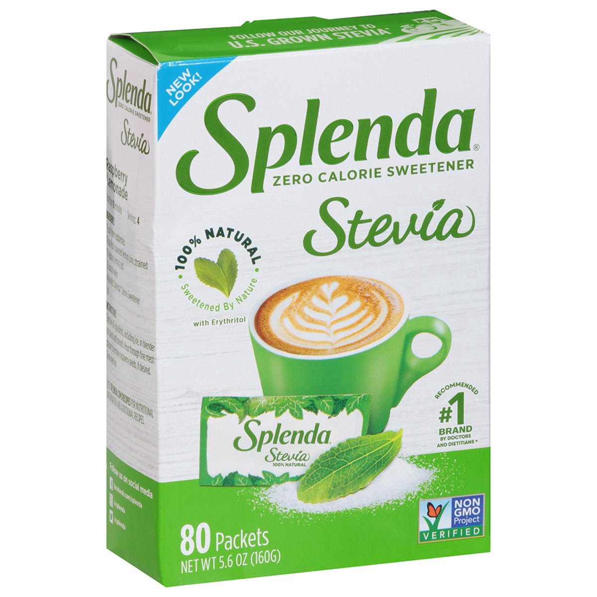 slide 16 of 17, Splenda Stevia Zero Calorie Sweetener 80 ea, 80 ct