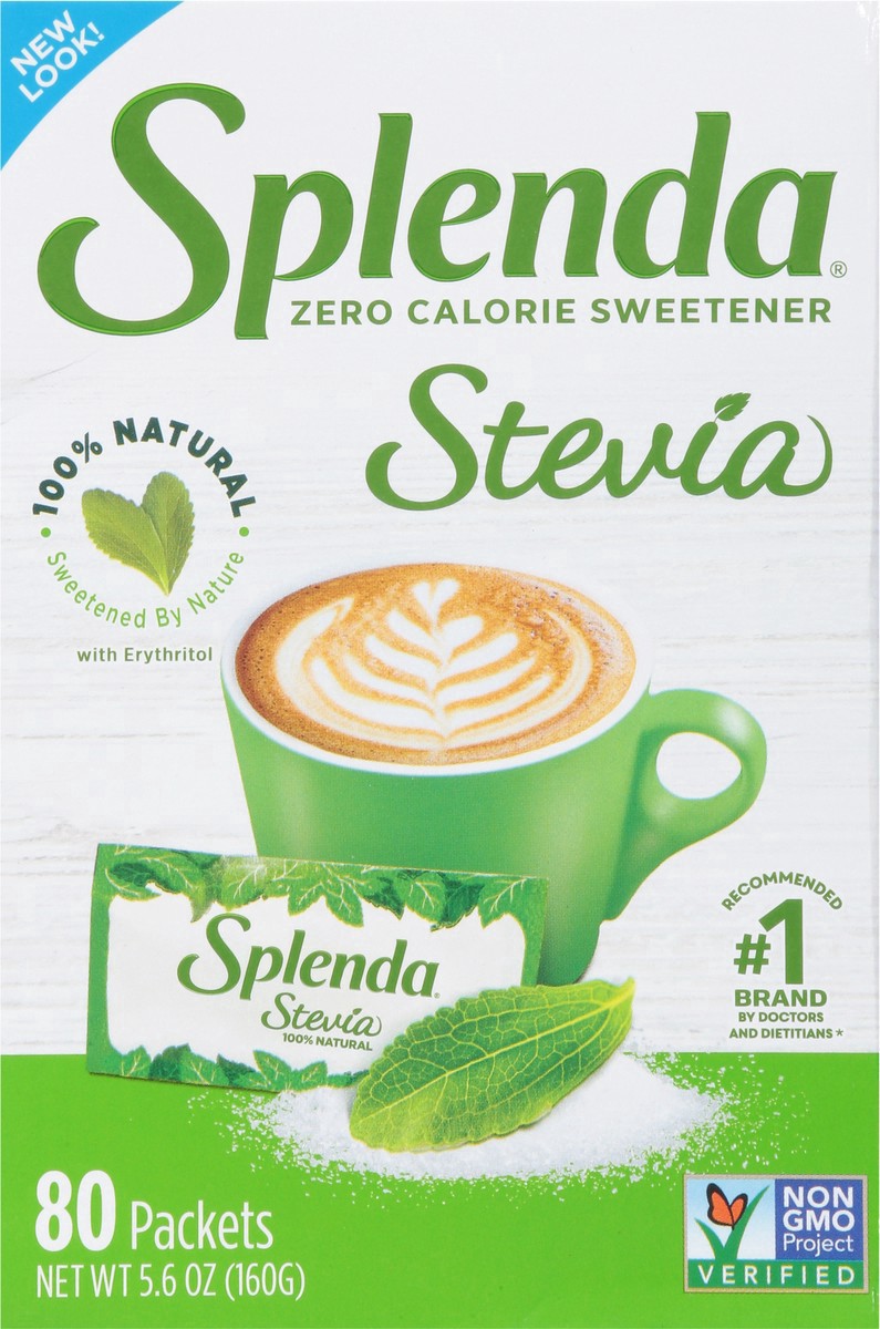 slide 10 of 17, Splenda Stevia Zero Calorie Sweetener 80 ea, 80 ct