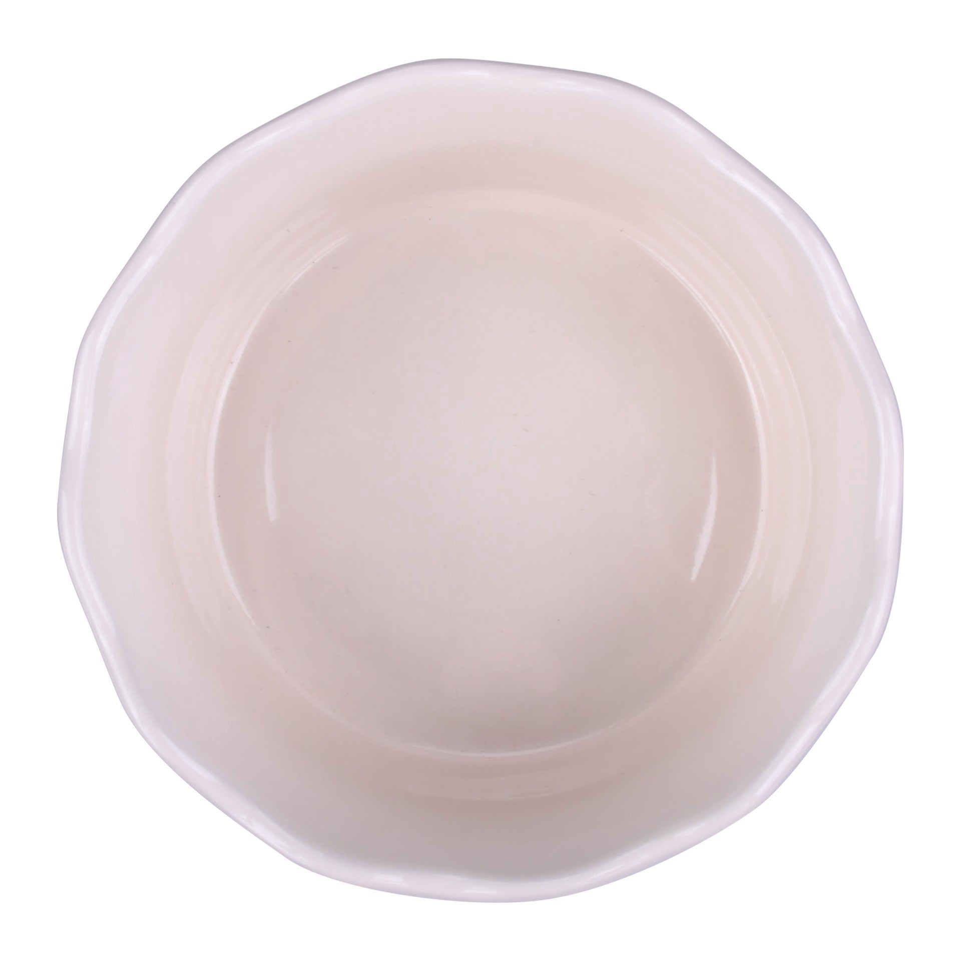 slide 2 of 4, 4" White Hobnail Ramekin By Makery, 4 in x 4 in x 2 in