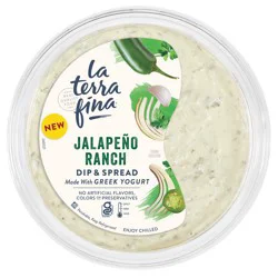 La Terra Fina® Jalapeno Ranch Dip & Spread - 10 oz