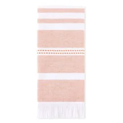 KitchenAid Yarn Dye Fringe Single Kitchen Towel - Honey
