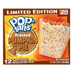 Pop-Tarts Frosted Pumpkin Pie Breakfast Toaster Pastries