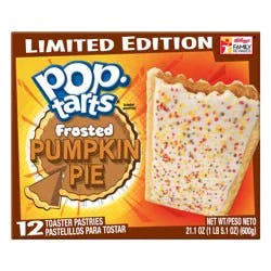 Pop-Tarts Frosted Pumpkin Pie Breakfast Toaster Pastries