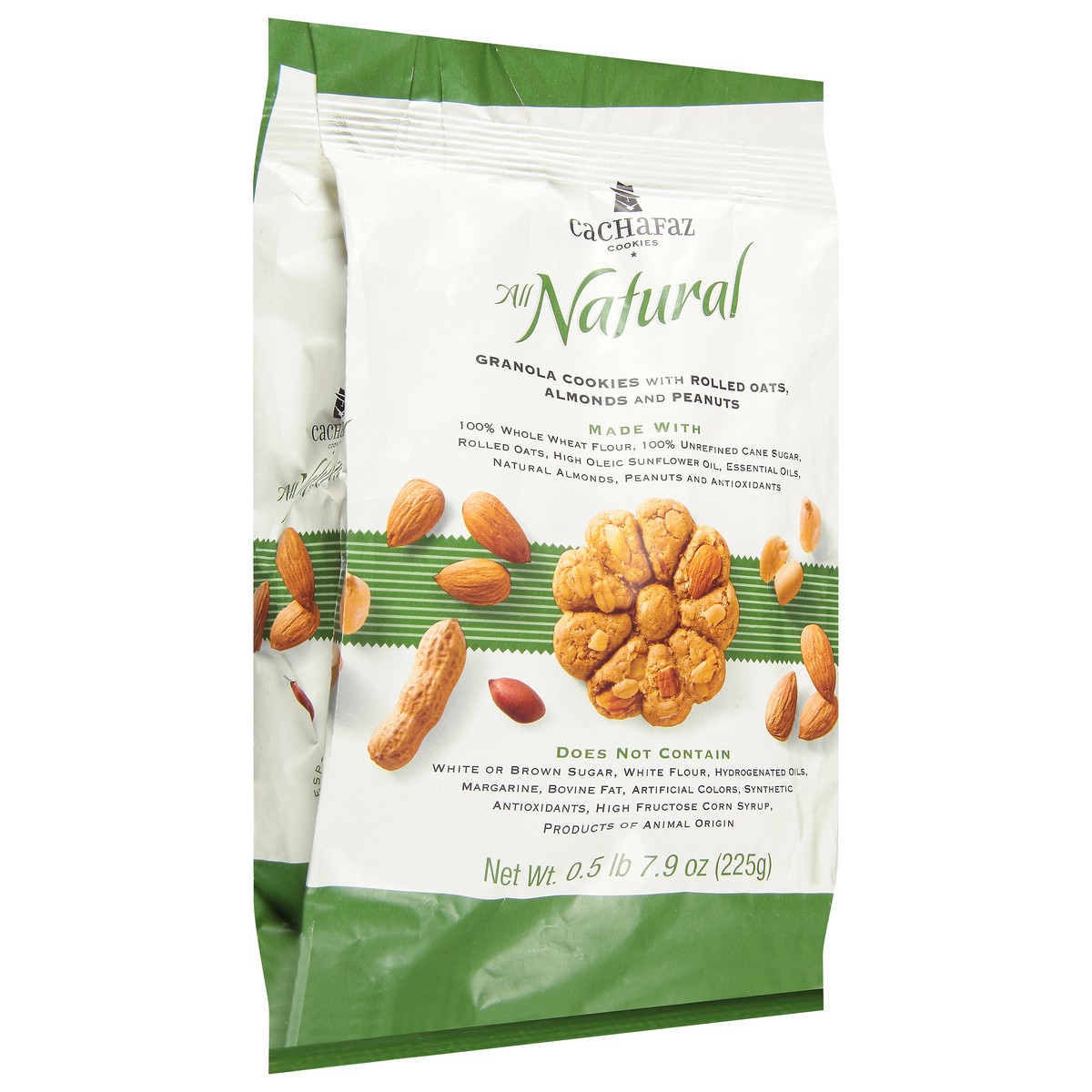 slide 12 of 14, All Natural Granola Cookies with Rolled Oats, Almonds and Peanuts 15.9 oz, 15.9 oz