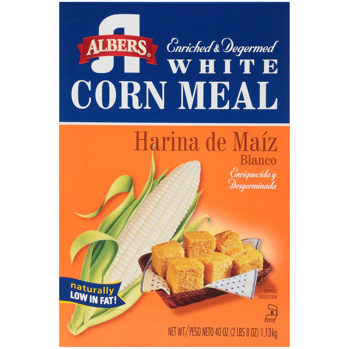 slide 1 of 13, Albers Corn Meal, 40 oz