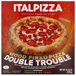 Italpizza Wood Fired Double Trouble 16.5 Ounces