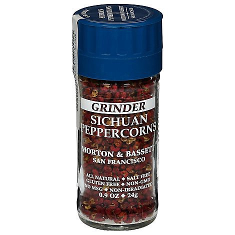 slide 1 of 1, Mort Bass Sichuan Pep Corn Grinders, 0.9 oz