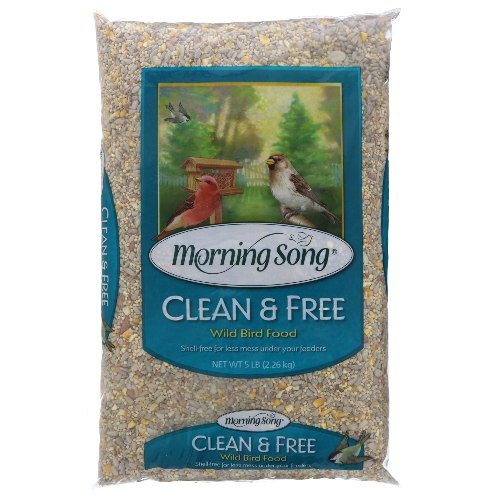slide 1 of 1, Morning Song Clean And Free Wild Bird Food, 5 lb
