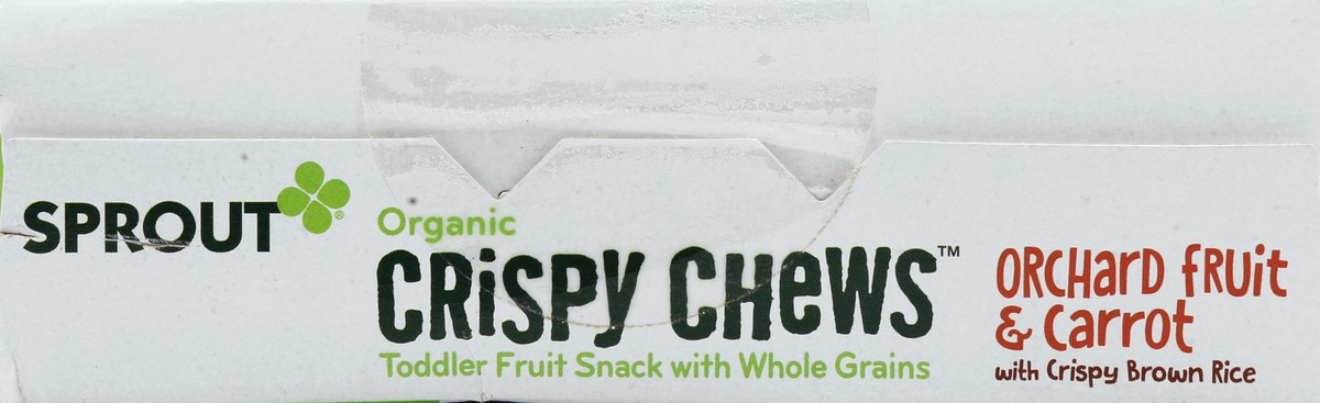 slide 2 of 6, Sprout Toddler Chews Orchard Fruit & Carrot, 5 ct; 0.63 oz