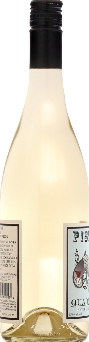 slide 8 of 8, Quady North Pistoleta White Wine, Rogue Valley Southern Oregon, 750 ml