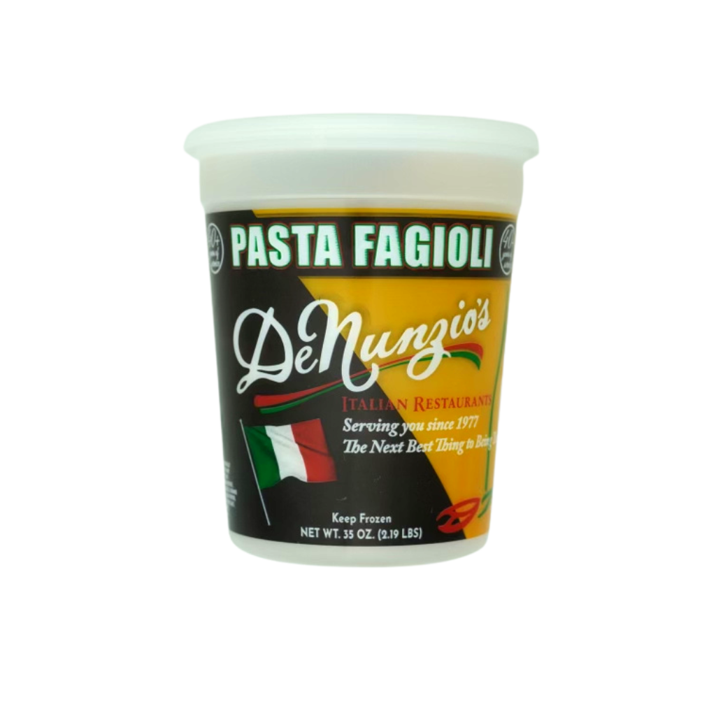 slide 1 of 1, Denunzios Frozen Pasta Fagioli, 35 oz