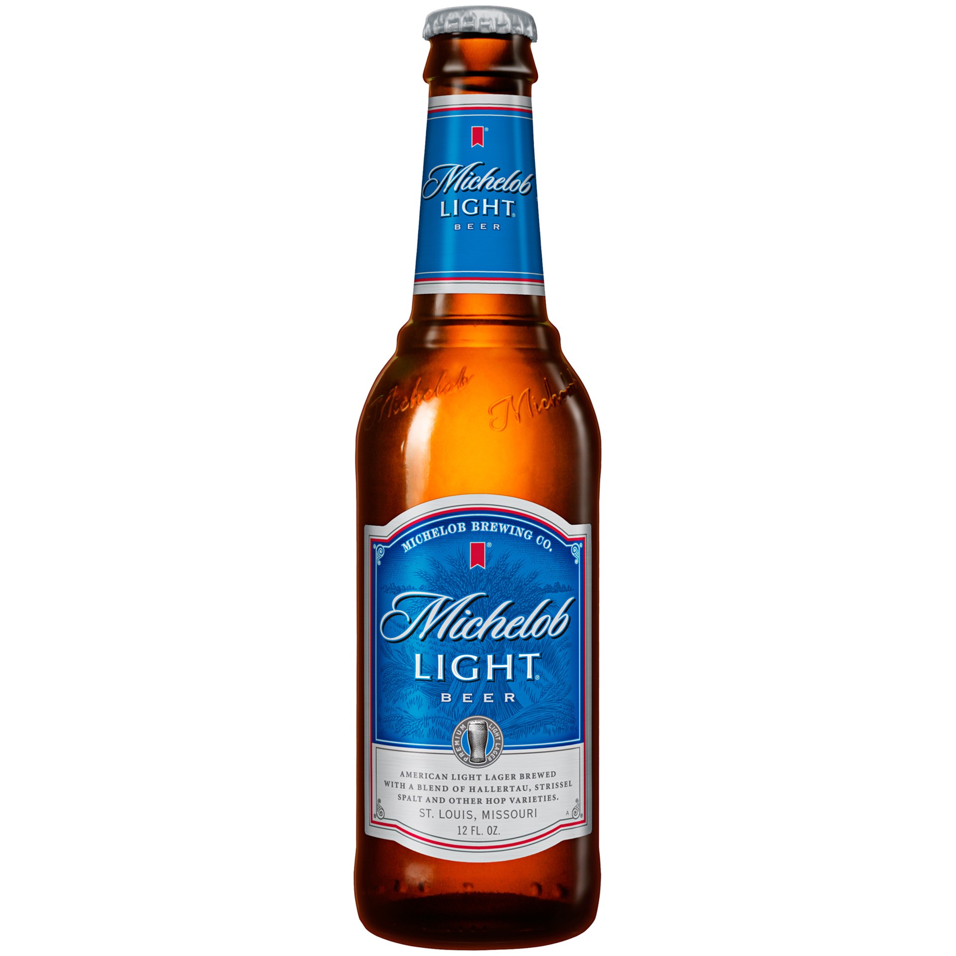 slide 1 of 3, Michelob Light Beer, 12 fl. oz. Bottle, 12 fl oz