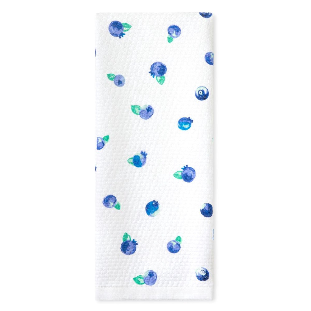 slide 1 of 1, Kitchenaid Printed Single Kitchen Towel - Mini Blueberries, 1 ct