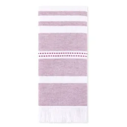 KitchenAid Yarn Dye Fringe Single Kitchen Towel - Beet