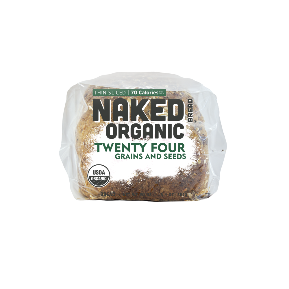 slide 3 of 3, Naked Bread® Twenty Four Grains and Seeds Thin Sliced Bread, 20 oz