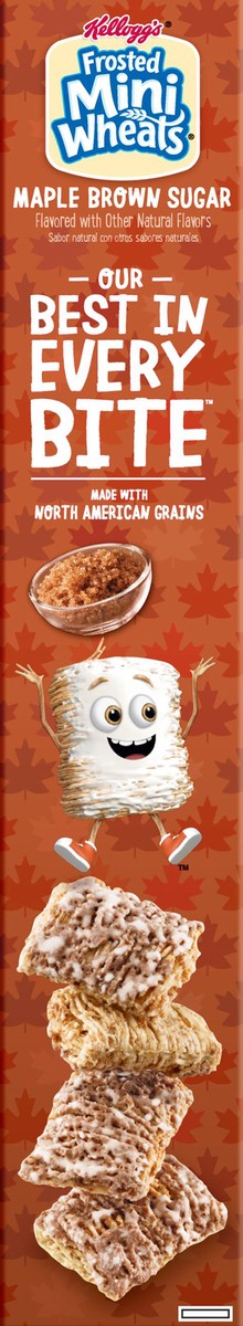 slide 6 of 10, Frosted Mini-Wheats Maple Brown Sugar Cereal, 15.5 oz