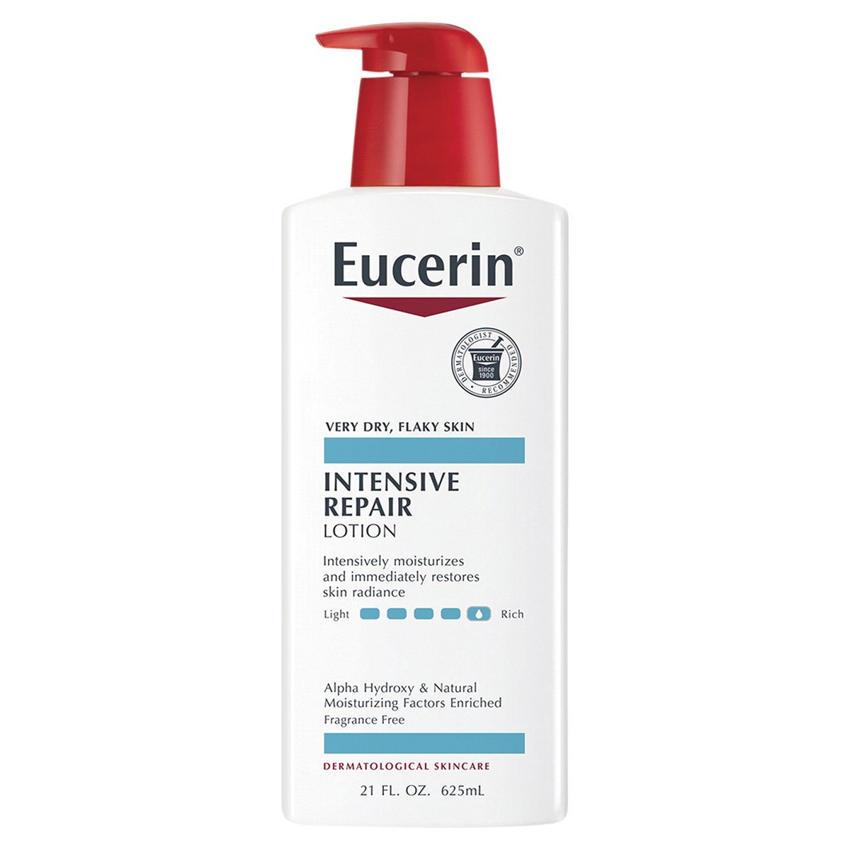 slide 1 of 7, Eucerin Intensive Repair Very Dry Skin Lotion 16.9 fl. oz. Pump, 16.9 oz