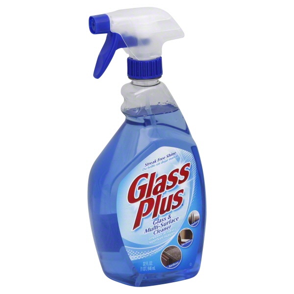 slide 1 of 1, Glass Plus Glass & Multi-Surface Cleaner, 32 oz