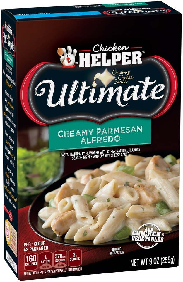 slide 1 of 1, Betty Crocker Chicken Helper Ultimate Creamy Parmesan Alfredo, 9 oz