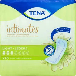 Tena Intimates Light Ultra Thins Pads - 30 ea