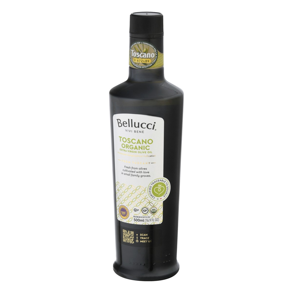 slide 9 of 9, Bellucci Premium Toscano PGI Organic Extra Virgin Olive Oil, 500 ml