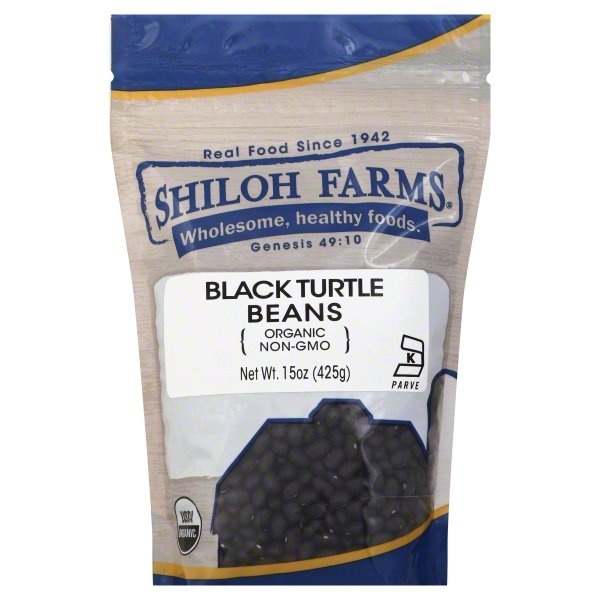 slide 1 of 3, Shiloh Farms Turtle Beans 15 oz, 15 oz
