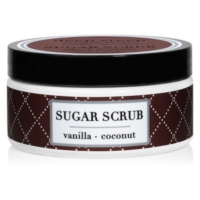 slide 1 of 1, Deep Steep Vanilla Coconut Sugar Scrub, 8 oz