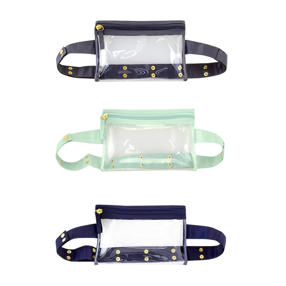 slide 1 of 1, Daylogic Clear Crossbody, Small, Assorted Colors, 1 ct