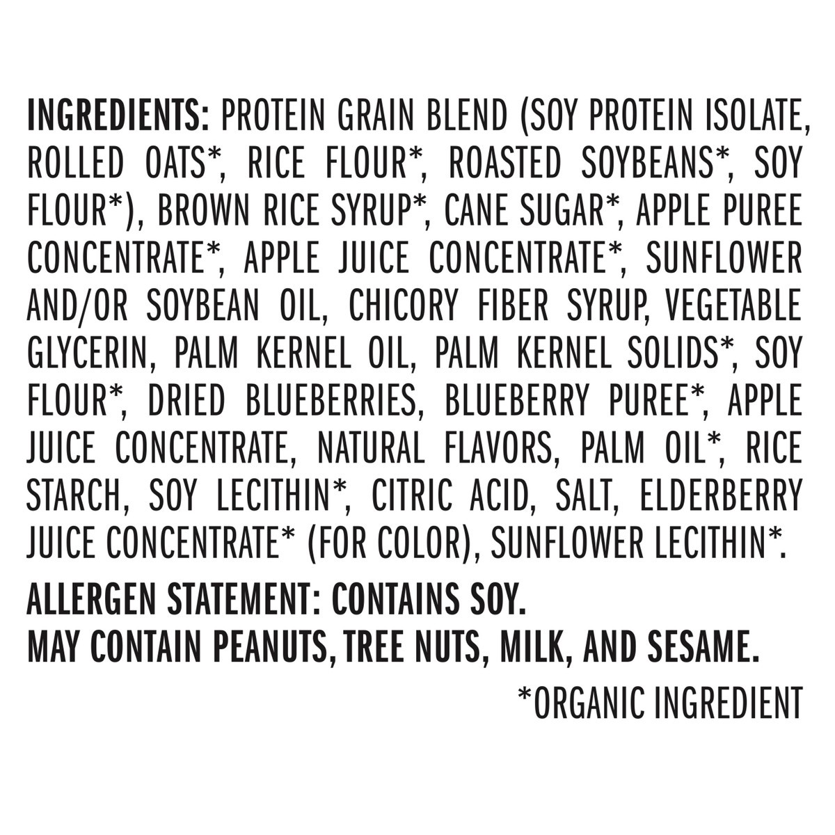 slide 9 of 12, LUNA Bar - Blueberry Bliss Flavor - Snack Bars - Non-GMO - Gluten-Free Protein Bars - Made with Organic Oats (15 Pack), 25.35 oz