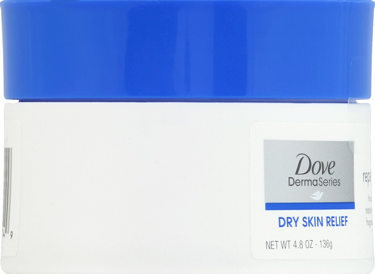 slide 3 of 6, Dove Derma Series Dry Skin Relief Repairing Balm, 4.8 oz