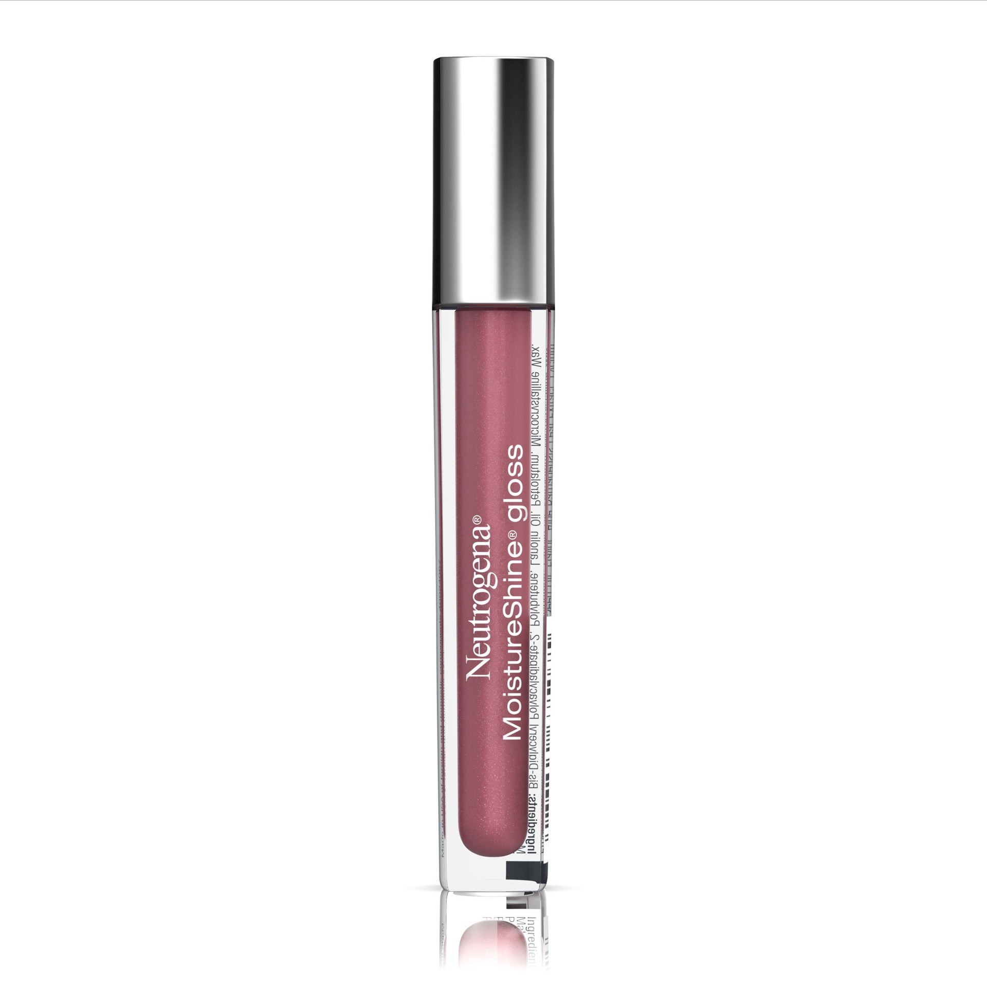 slide 3 of 5, Neutrogena MoistureShine Gloss, Berry Fit 400, .12 Oz, 0.12 oz