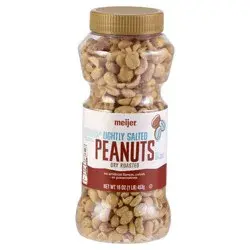 Meijer Lightly Salted Dry Roasted Peanuts