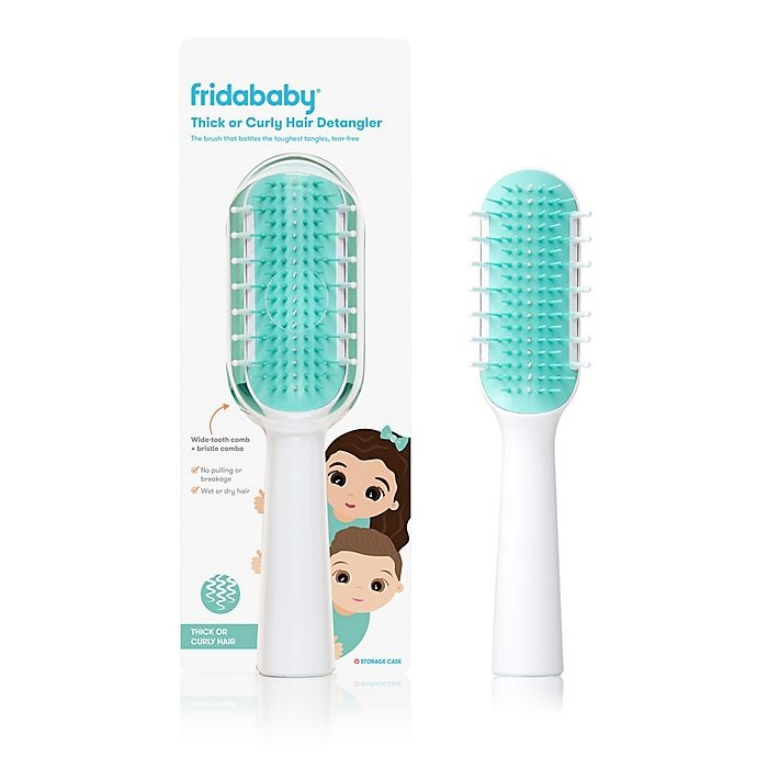 slide 1 of 1, Fridababy Detangling Brush for Thick or Curly Hair, 1 ct