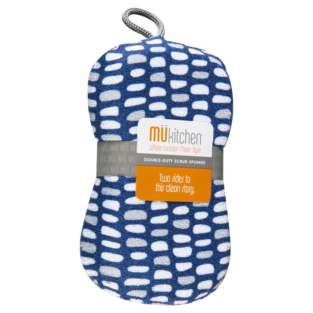 slide 8 of 9, MÜkitchen Double-Duty Stones Scrub Sponge 1 ea, 1 ct