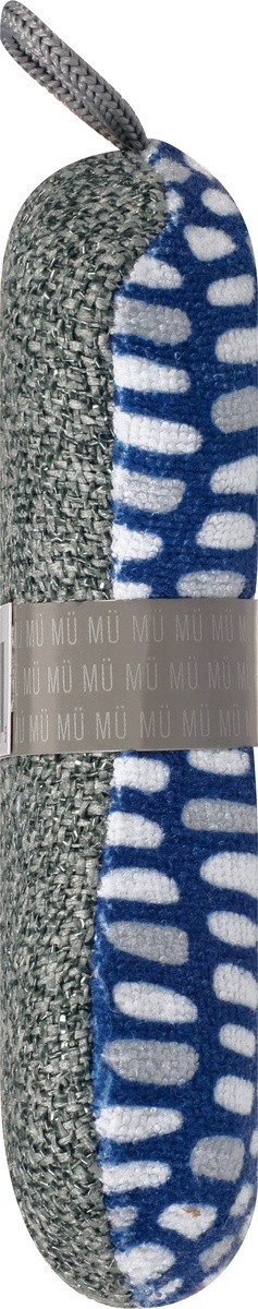 slide 2 of 9, MÜkitchen Double-Duty Stones Scrub Sponge 1 ea, 1 ct