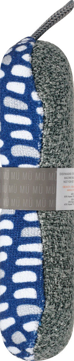 slide 6 of 9, MÜkitchen Double-Duty Stones Scrub Sponge 1 ea, 1 ct