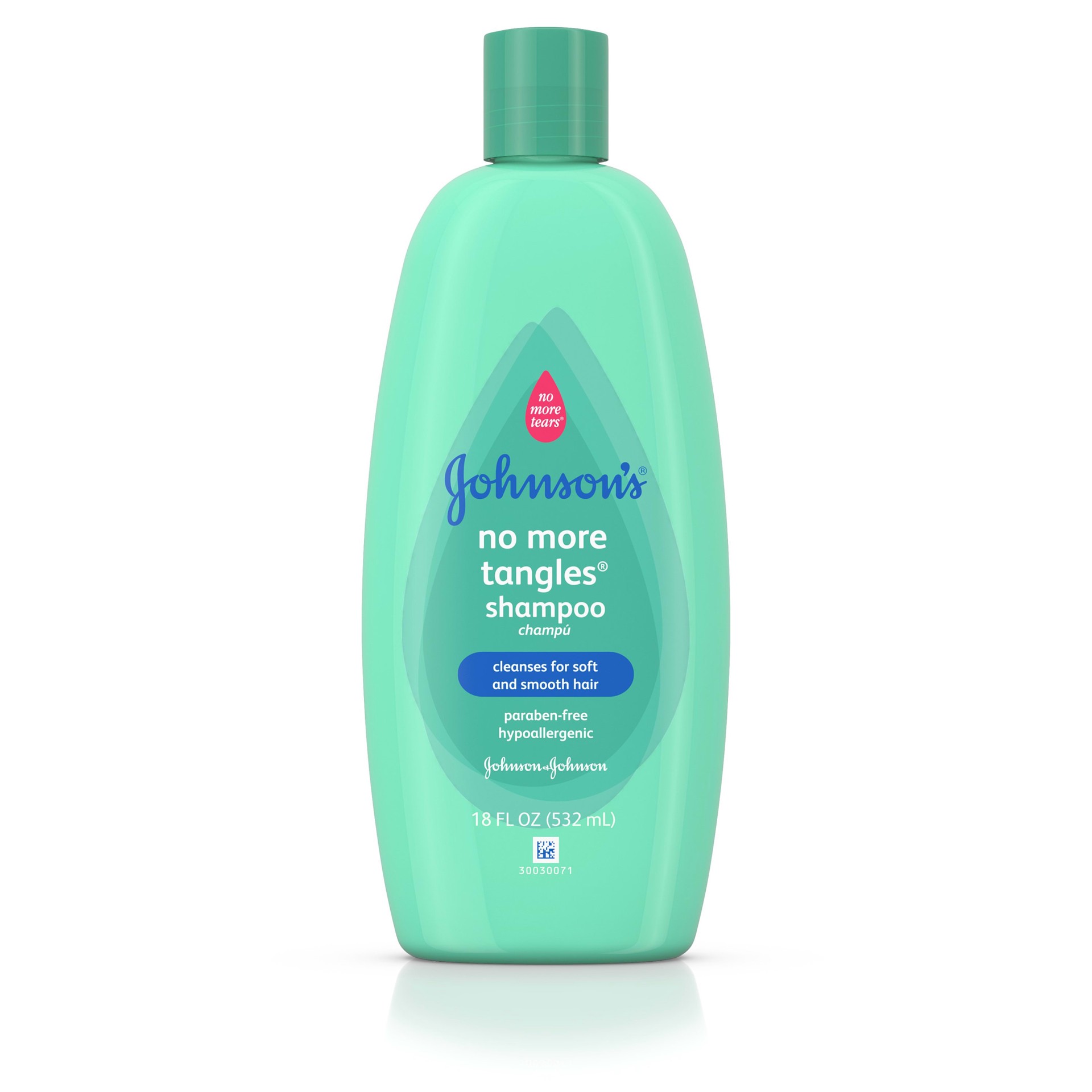 slide 3 of 5, Johnson's JOHNSON'S NO MORE TANGLES Shampoo, 18 Fl. Oz, 18 oz