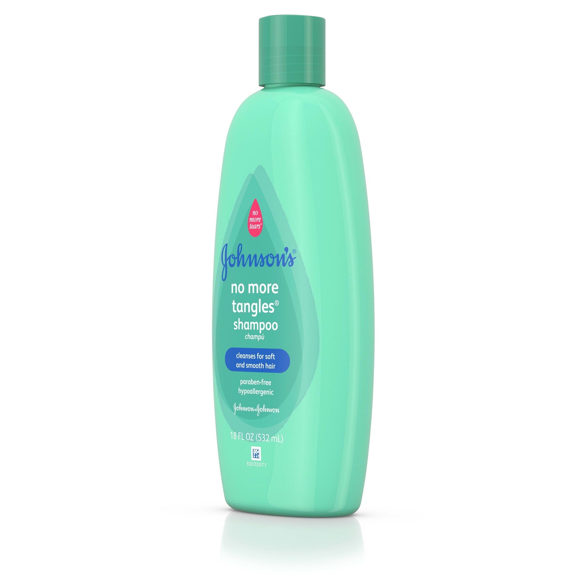 slide 5 of 5, Johnson's JOHNSON'S NO MORE TANGLES Shampoo, 18 Fl. Oz, 18 oz