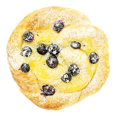 slide 1 of 1, H-E-B Lemon Blueberry Twist Danish, 1 ct