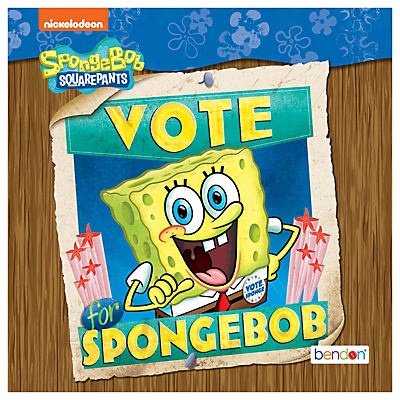 slide 1 of 1, SpongeBob SquarePants Vote For SpongeBob, 1 ct