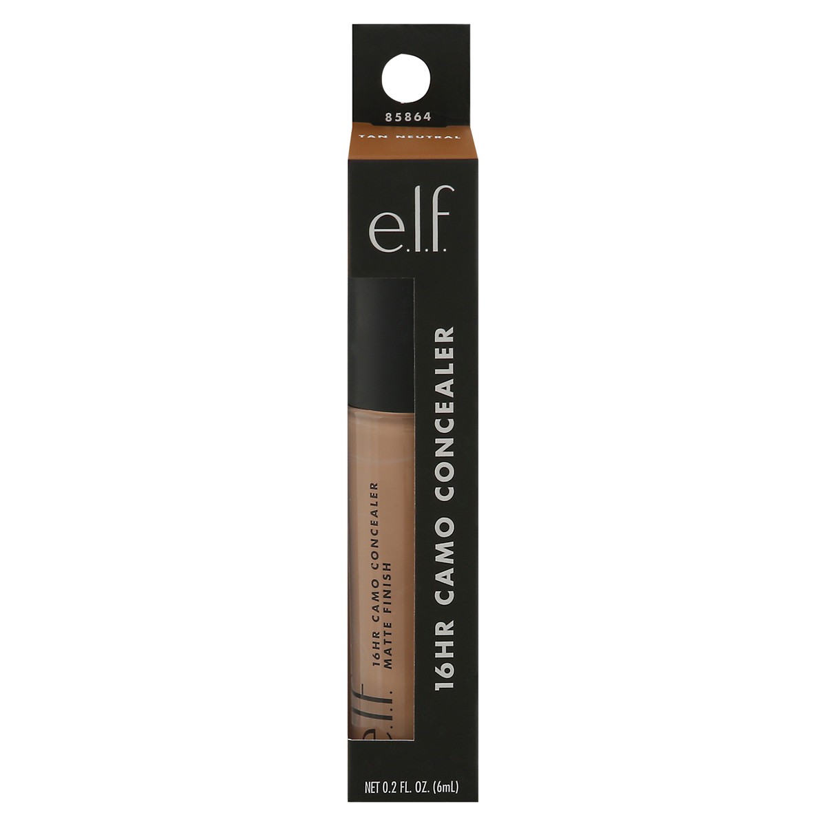 slide 1 of 1, e.l.f. Tan Neutral 16hr Camo Concealer 0.2 fl oz, 1 ct