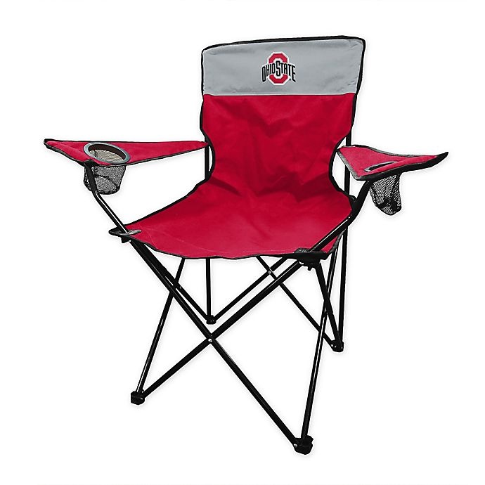 slide 1 of 1, NCAA Ohio State University Legacy Folding Chair - Red, 1 ct