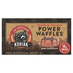 Kodiak Cakes Power Waffles, Dark Chocolate, 10.72 oz/8 ct