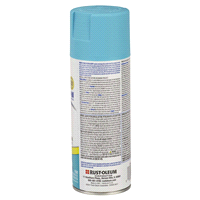 slide 7 of 9, Rust-Oleum Painters Touch 2x Ultra Cover Spray Paint 315395, Satin Seaside, 12 oz