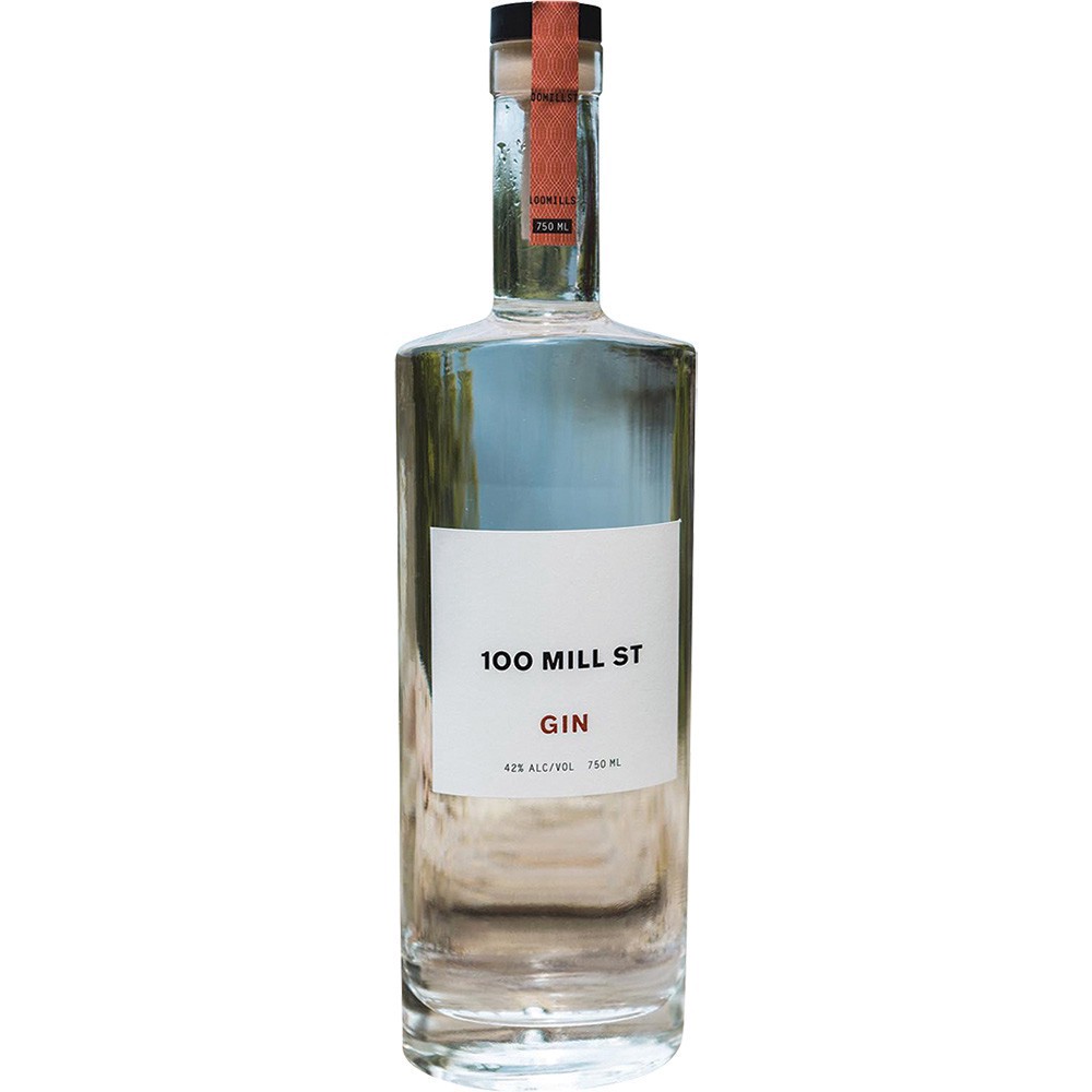 slide 1 of 1, 100 Mill Street Gin, 750 ml