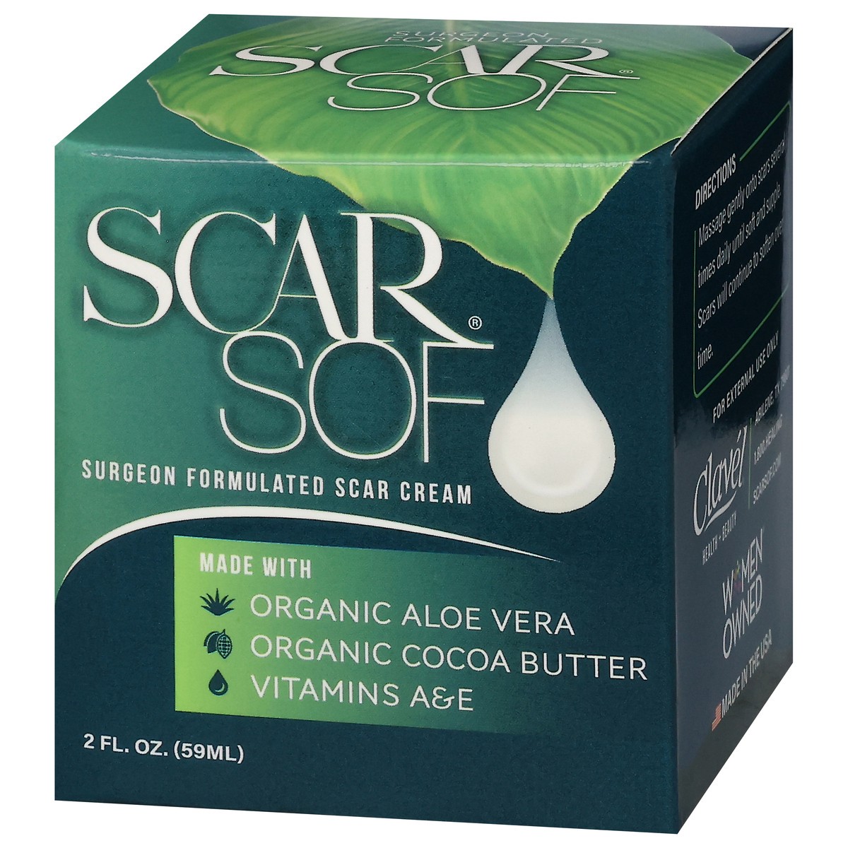 slide 3 of 12, Scar Sof Jar, 2 oz