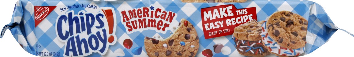 slide 4 of 5, Chips Ahoy! American Summer Chocolate Chip Cookies 12.2 Oz. Tray, 12.2 oz