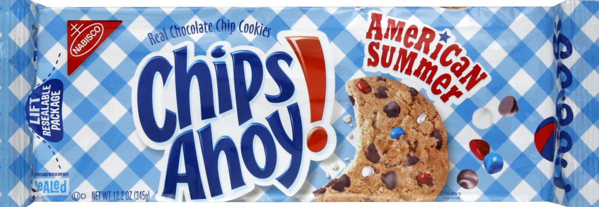 slide 5 of 5, Chips Ahoy! American Summer Chocolate Chip Cookies 12.2 Oz. Tray, 12.2 oz