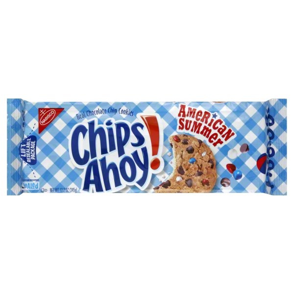 slide 1 of 5, Chips Ahoy! American Summer Chocolate Chip Cookies 12.2 Oz. Tray, 12.2 oz